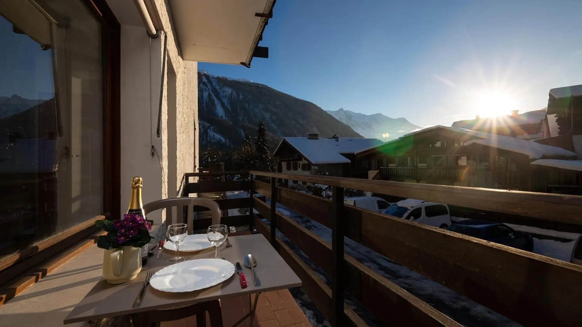 Residence Le Chardonnet D - Happy Rentals 霞慕尼 法国