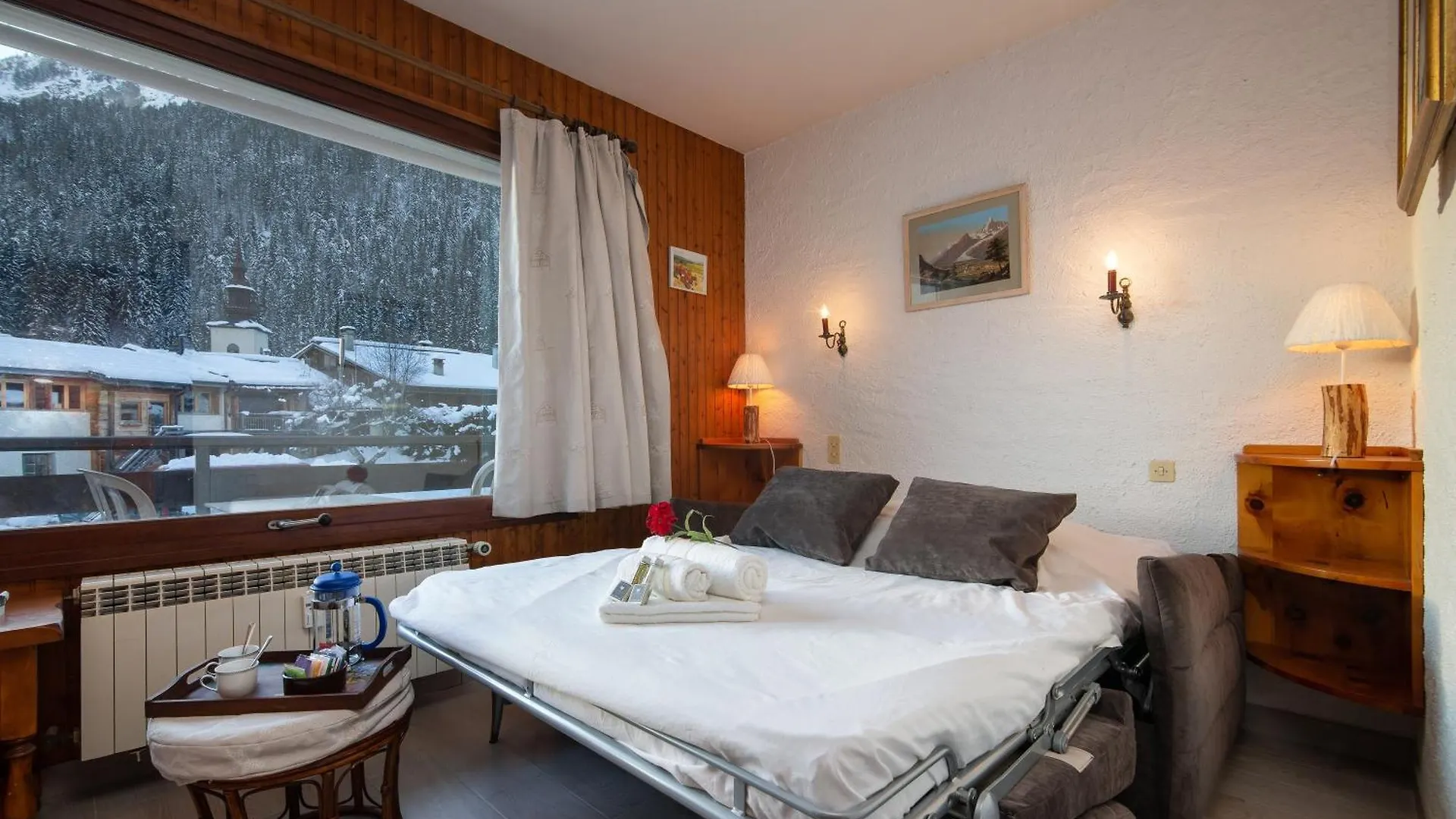 Residence Le Chardonnet D - Happy Rentals 霞慕尼